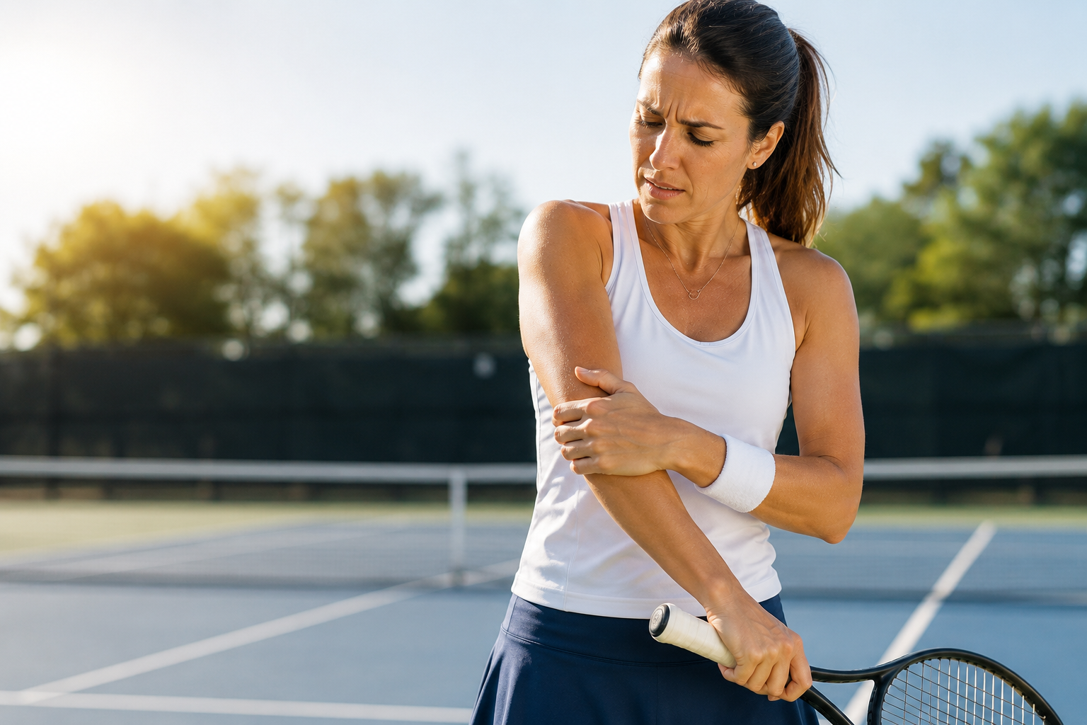 Patient with joint pain discussing regenerative medicine options