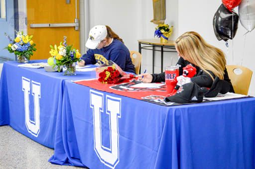 Student-athlete college commitment supported by Pro 7