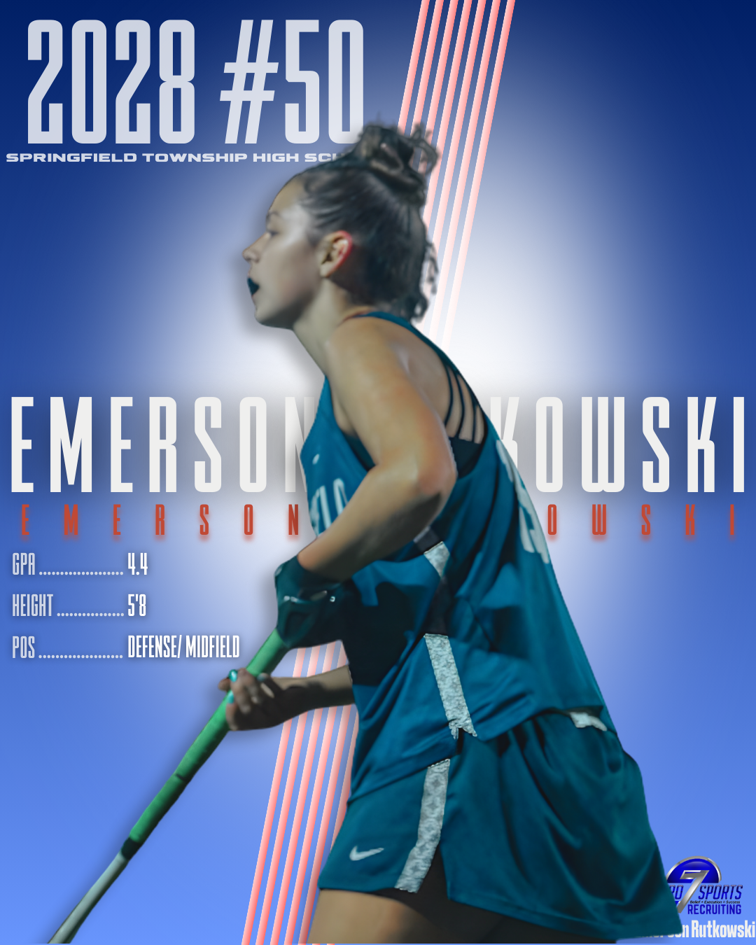 Field hockey athlete photo 3