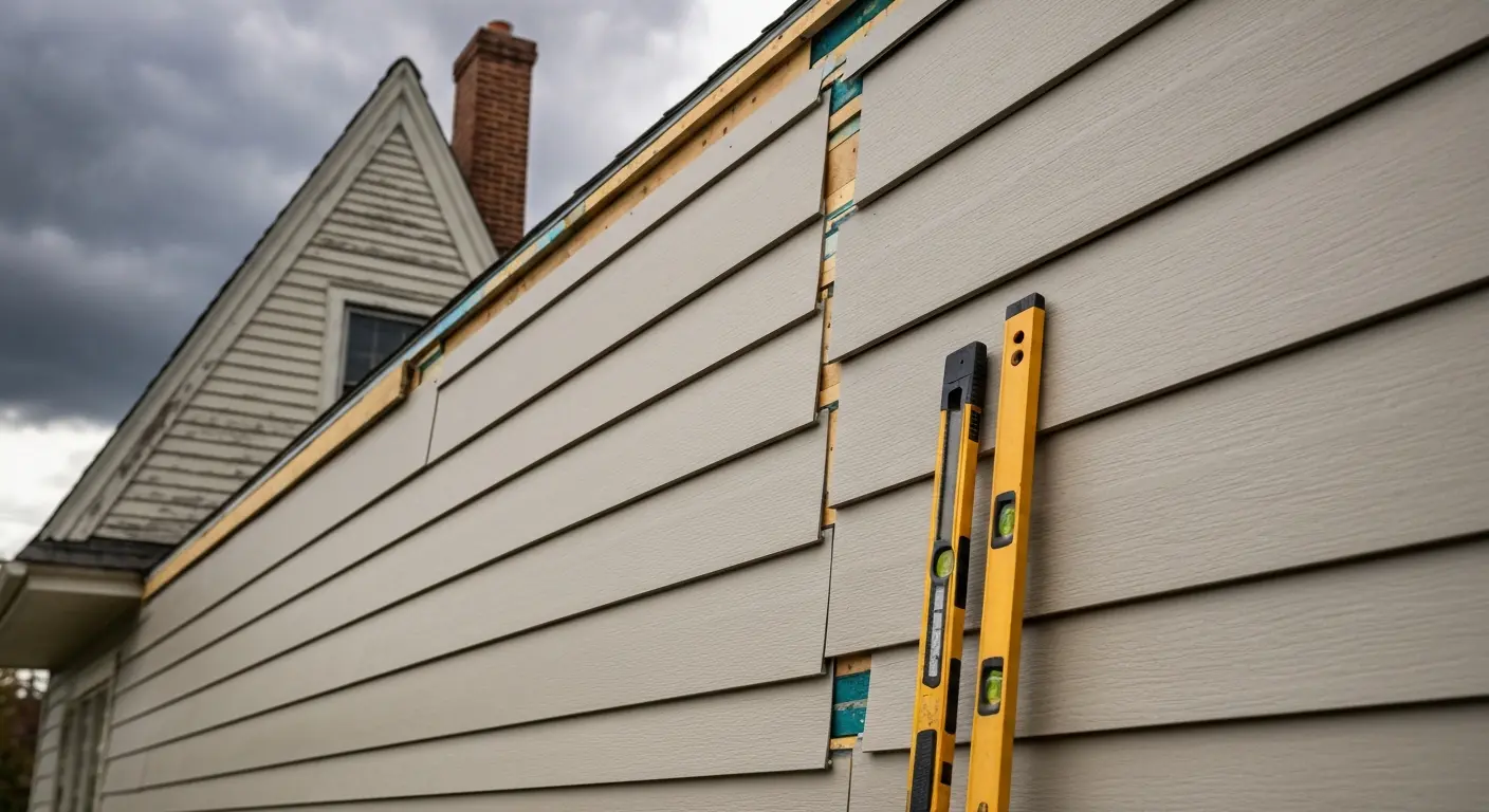 Fiber cement siding installation