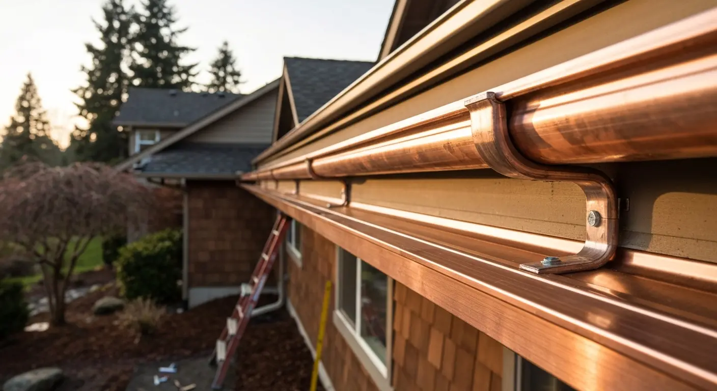 Gutter installation and maintenance