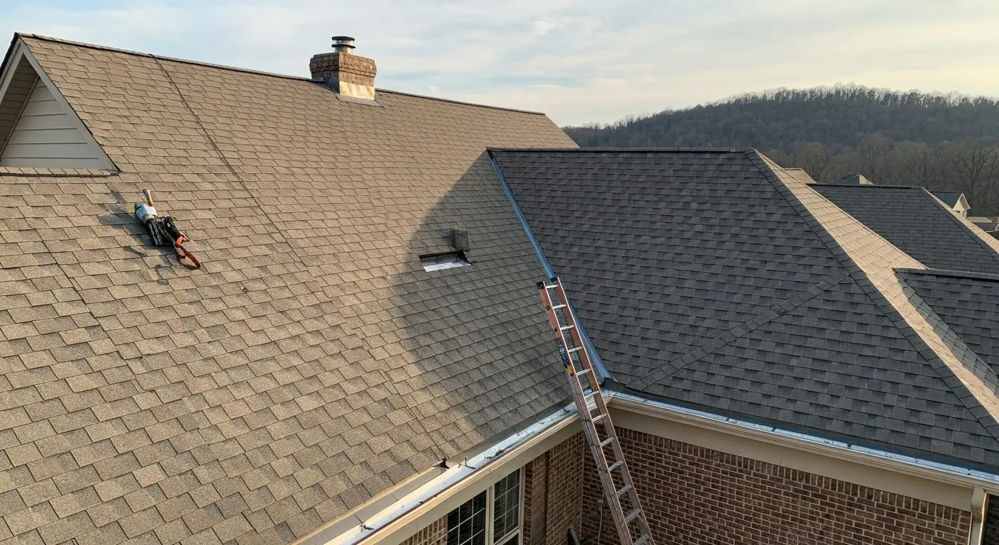 Roof replacement project
