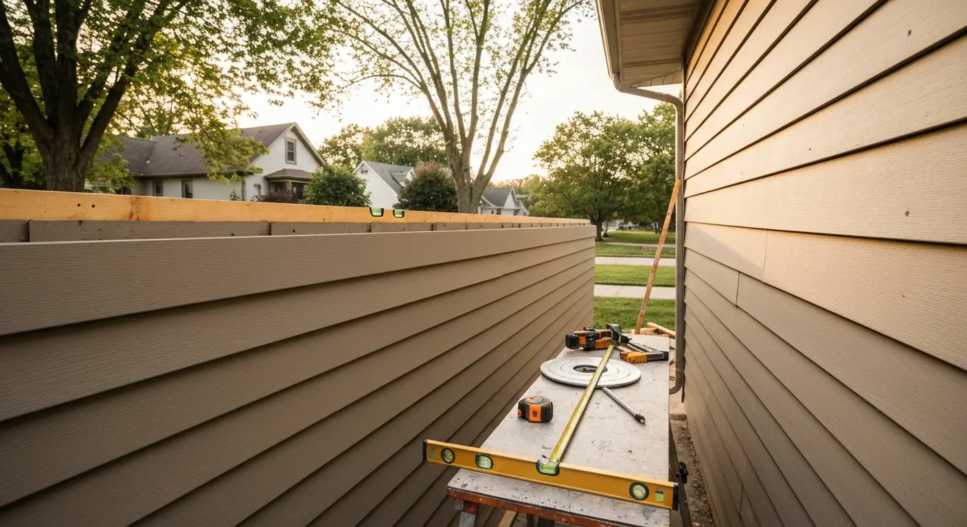 Siding installation