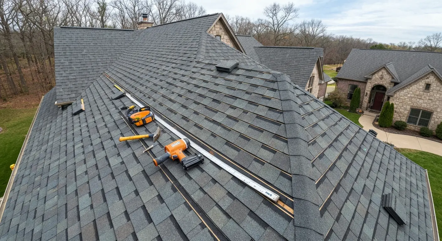 Roof replacement in Camdenton