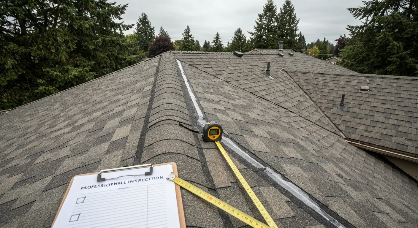 Roof inspection in Ashland