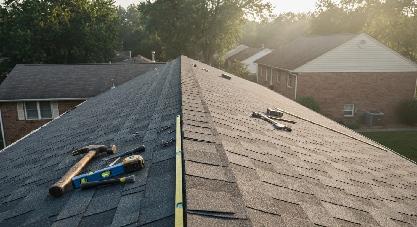 Roof replacement project
