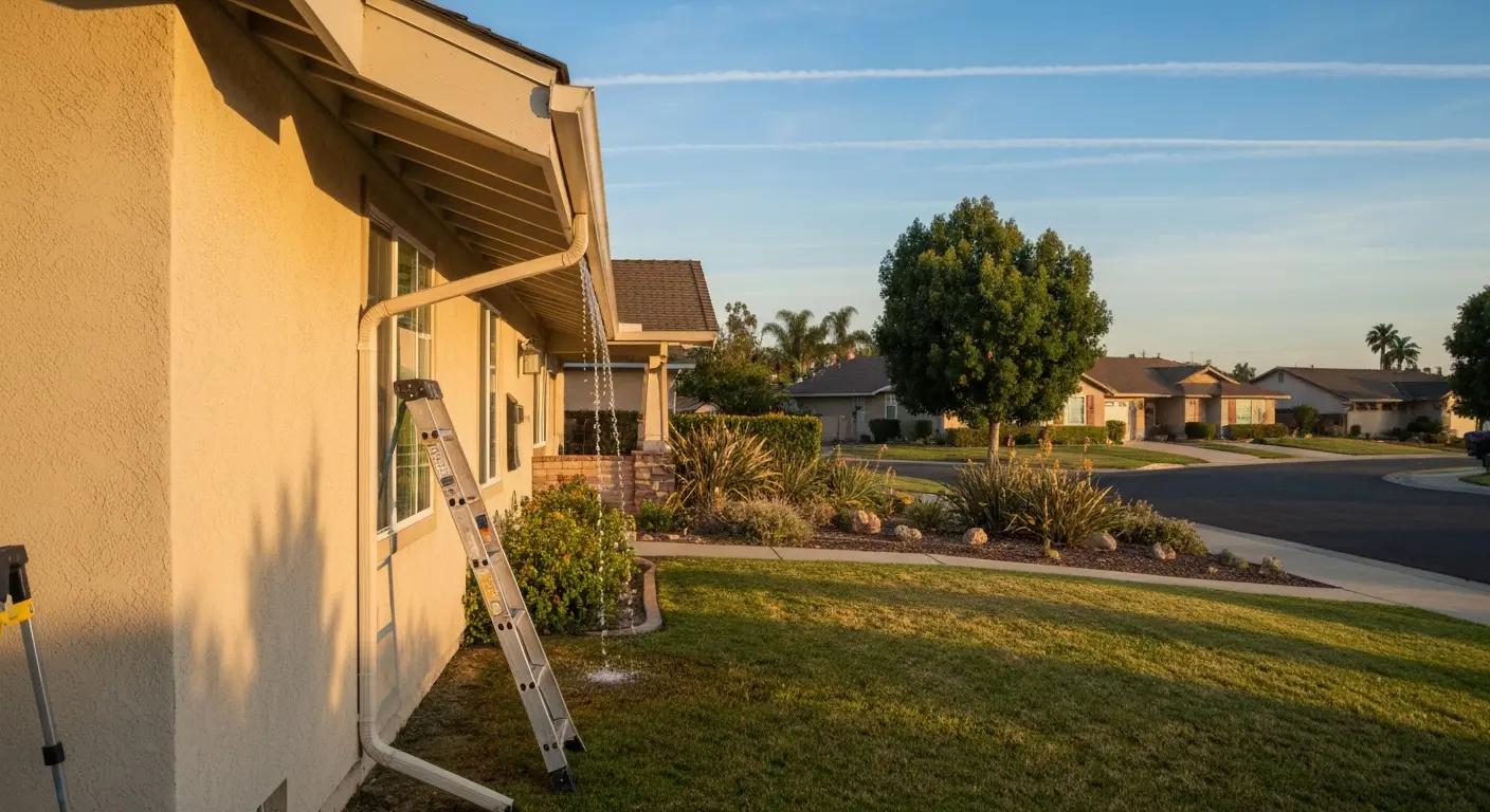 California residential neighborhood