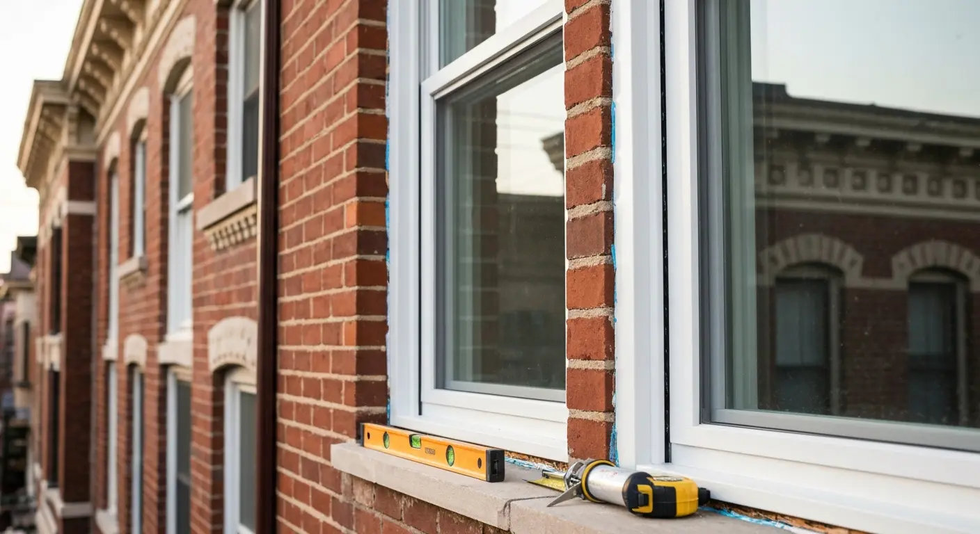 Replacement window installation