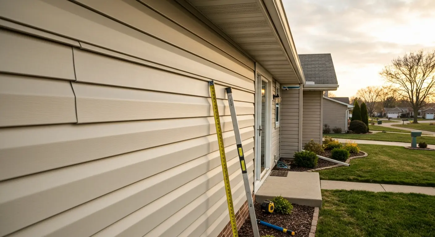 Siding replacement project