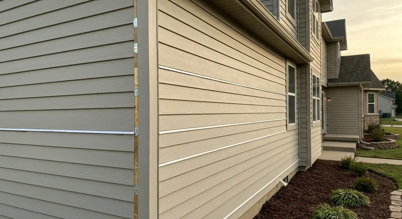 New siding installation Rolla