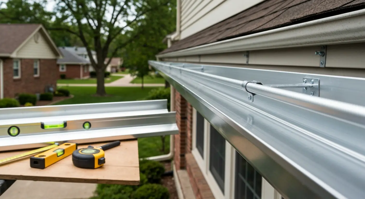 Gutter installation