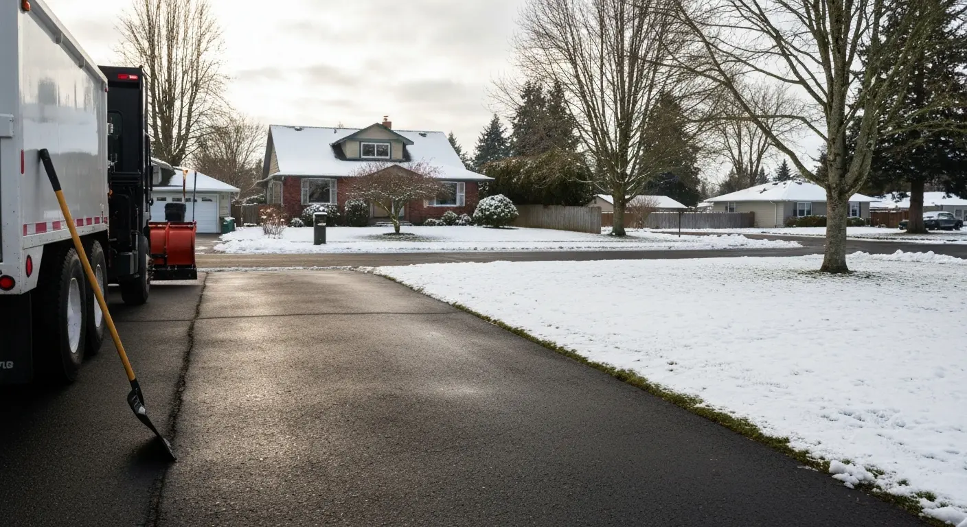 Snow removal service