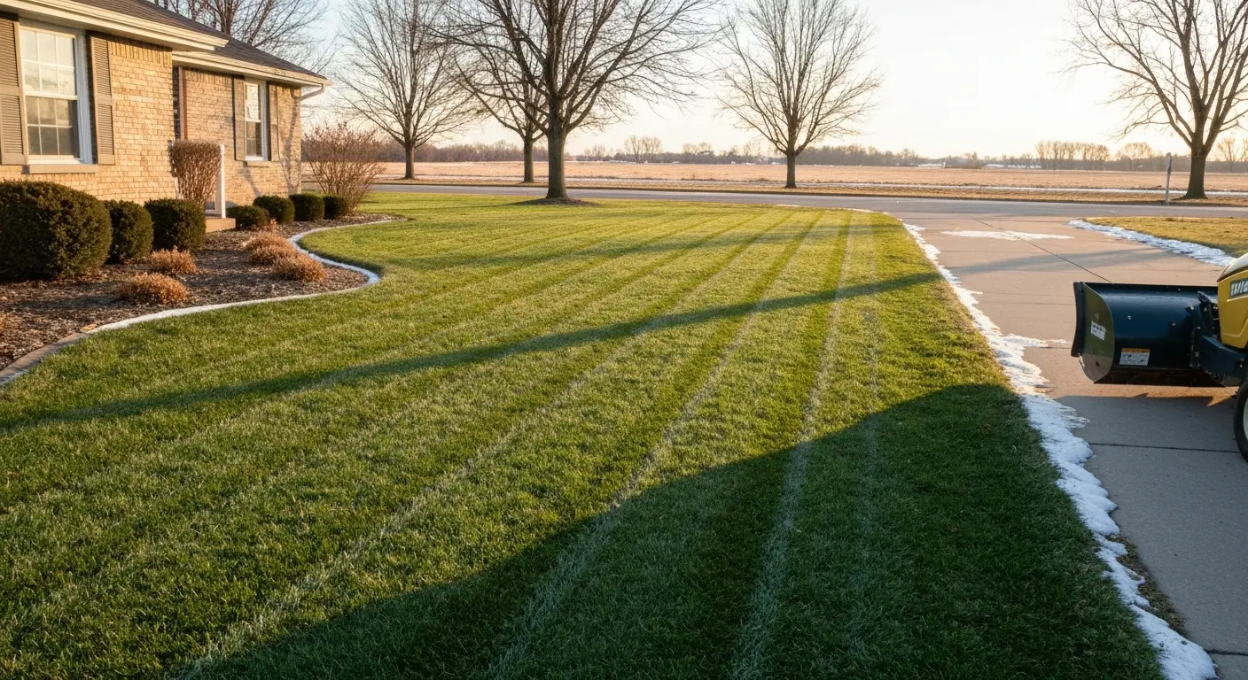 Lawn maintenance services