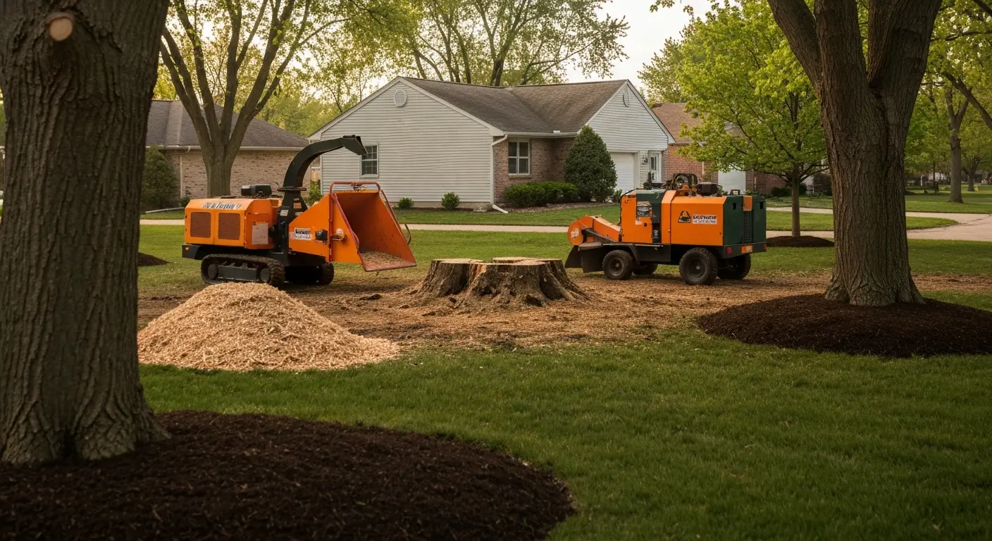 Professional tree removal service in Taylorville