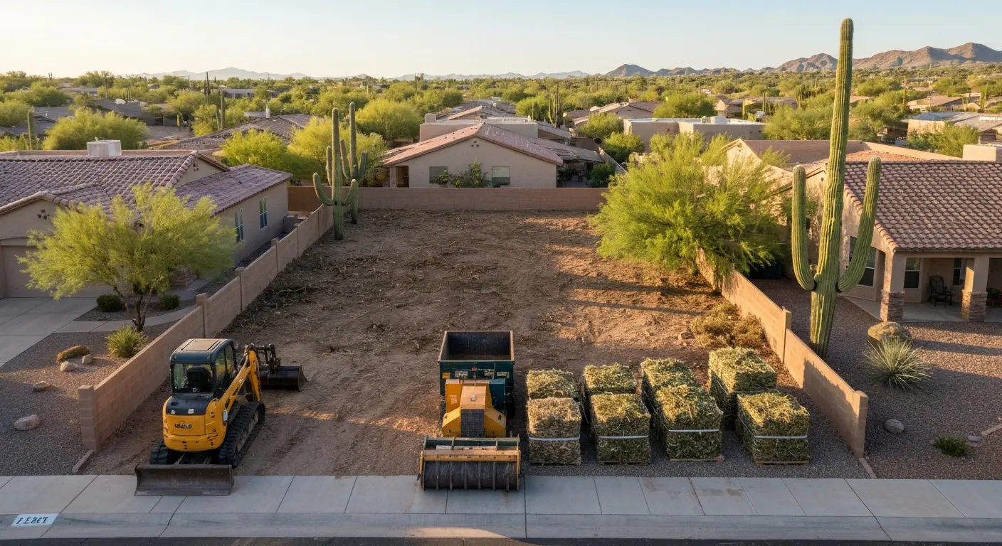 Vegetation clearing service