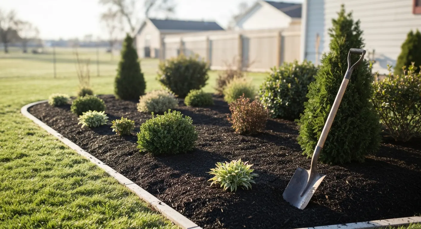 Garden design and plantings in Mowequa