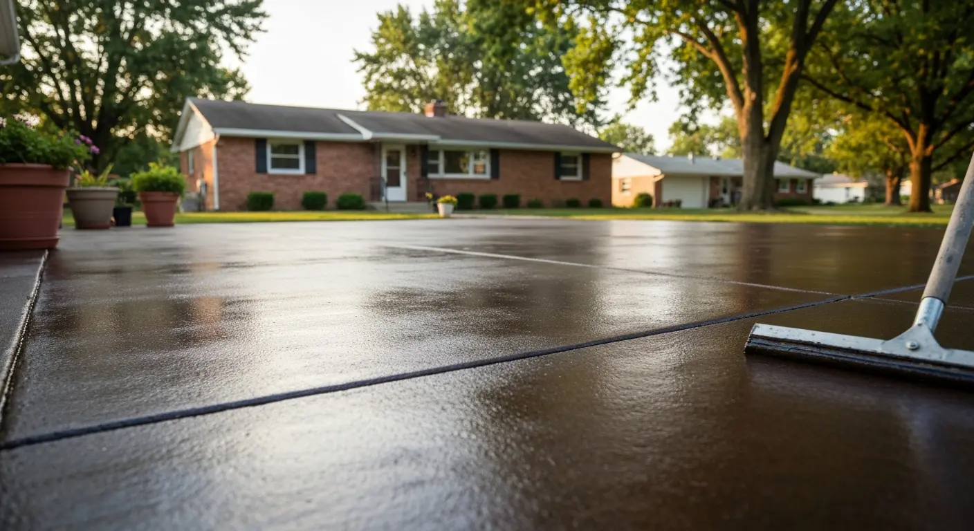 Concrete patio repair