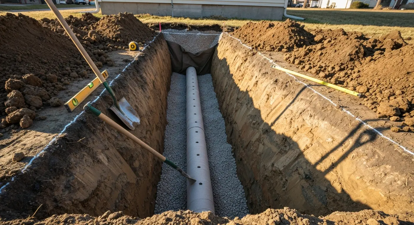 Drain tile repair services