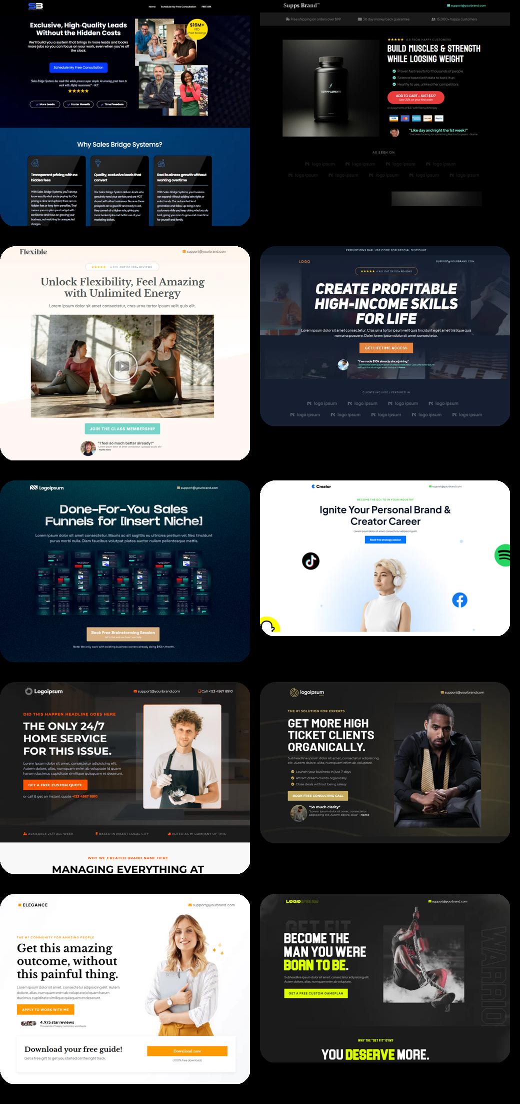 Website Design Showcase Right