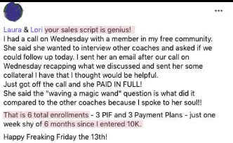 That is 6 total enrollments
