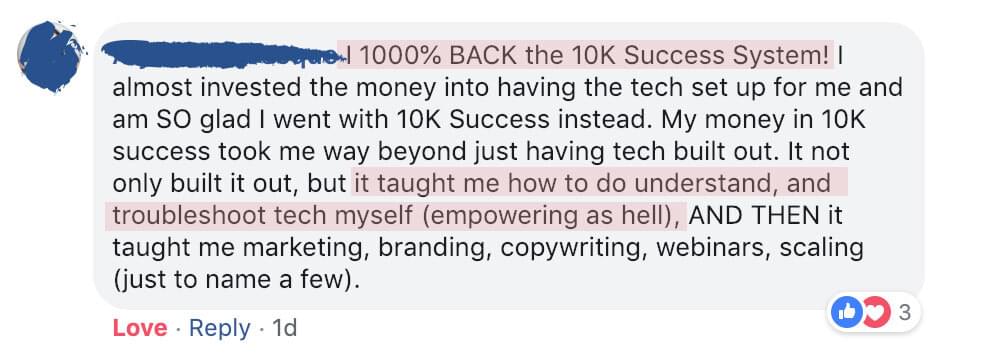 It taught me how to understand and troubleshoot tech myself