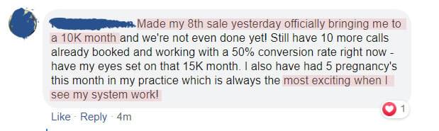 Made my 8th sales and officially bringing me to a $10k month