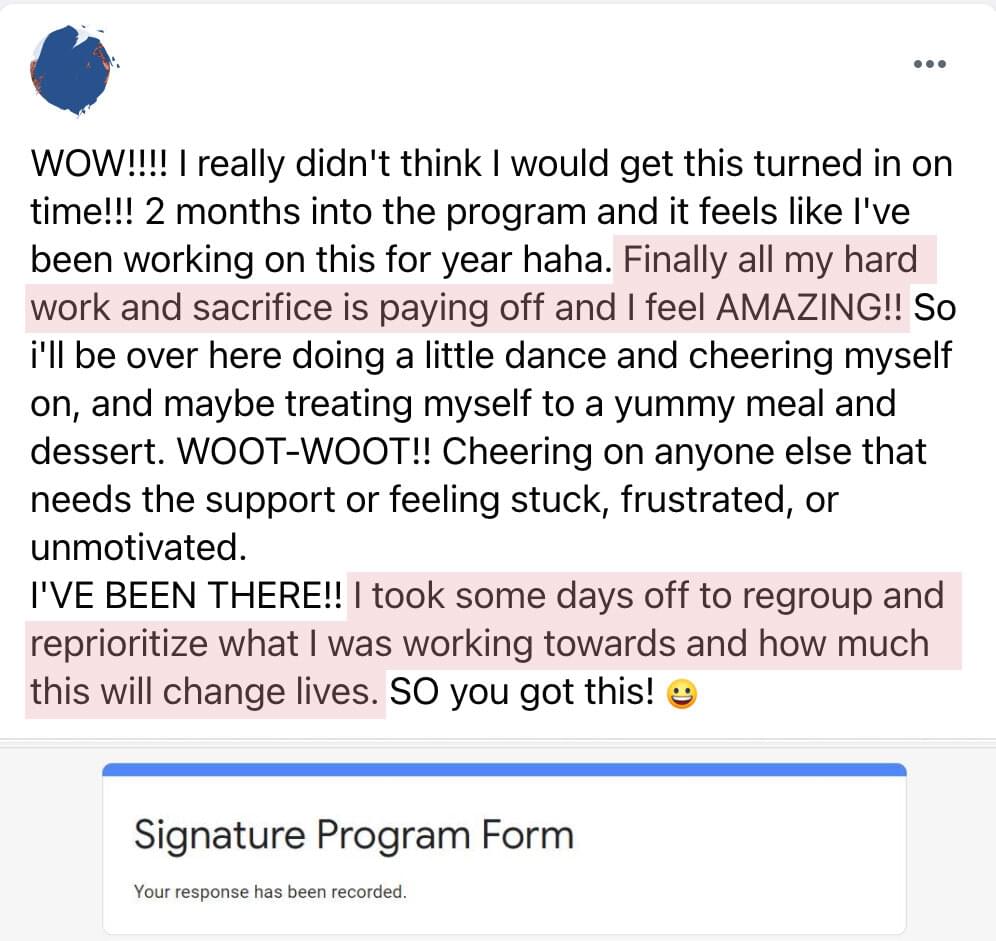 Finally all my hard word and sacrifice is paying off