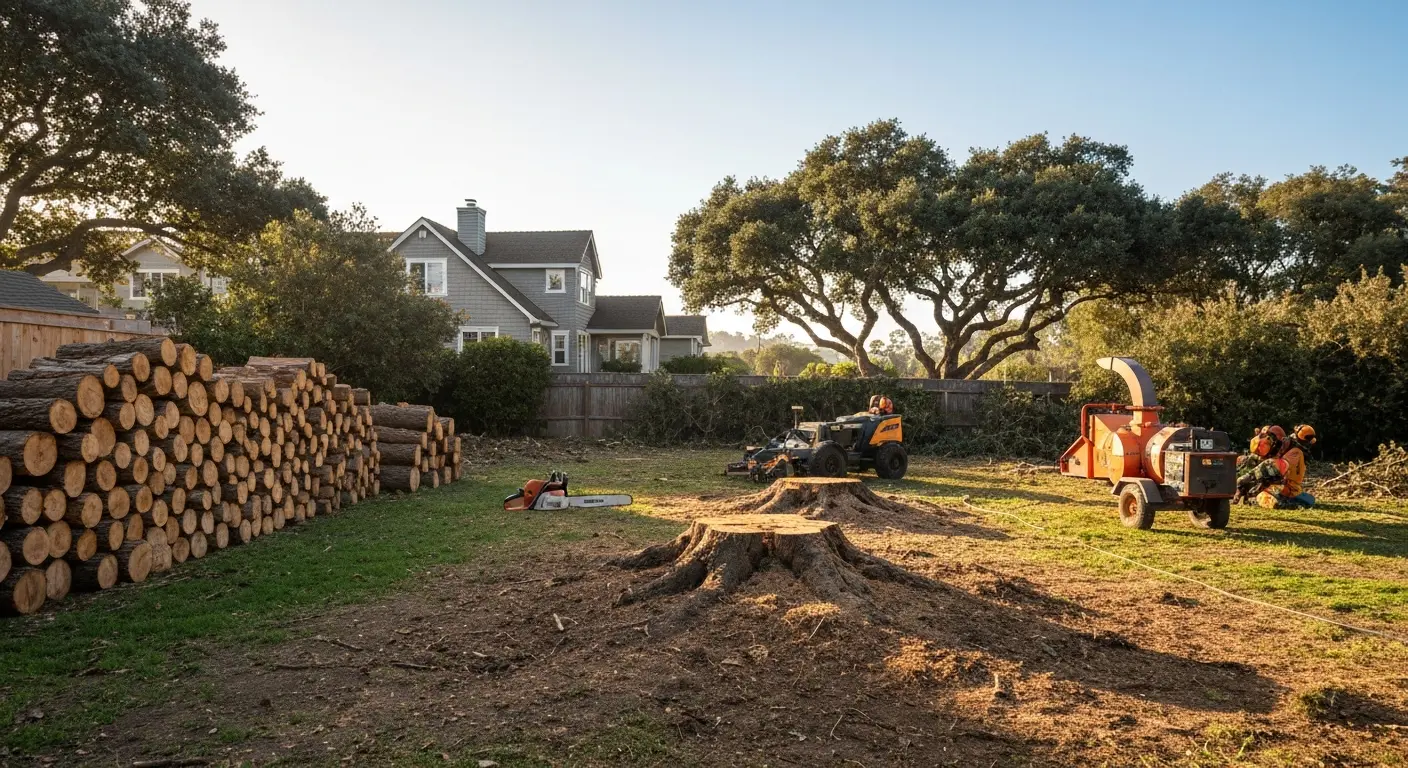Tree removal project