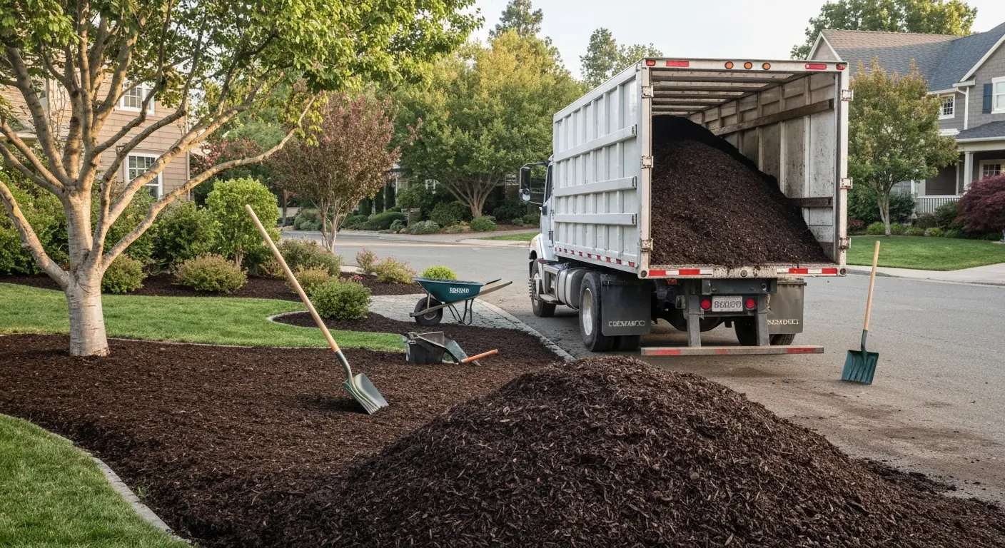 Mulch delivery