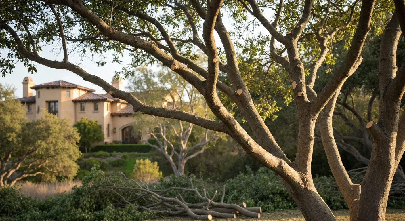 Tree trimming in Carmel Valley