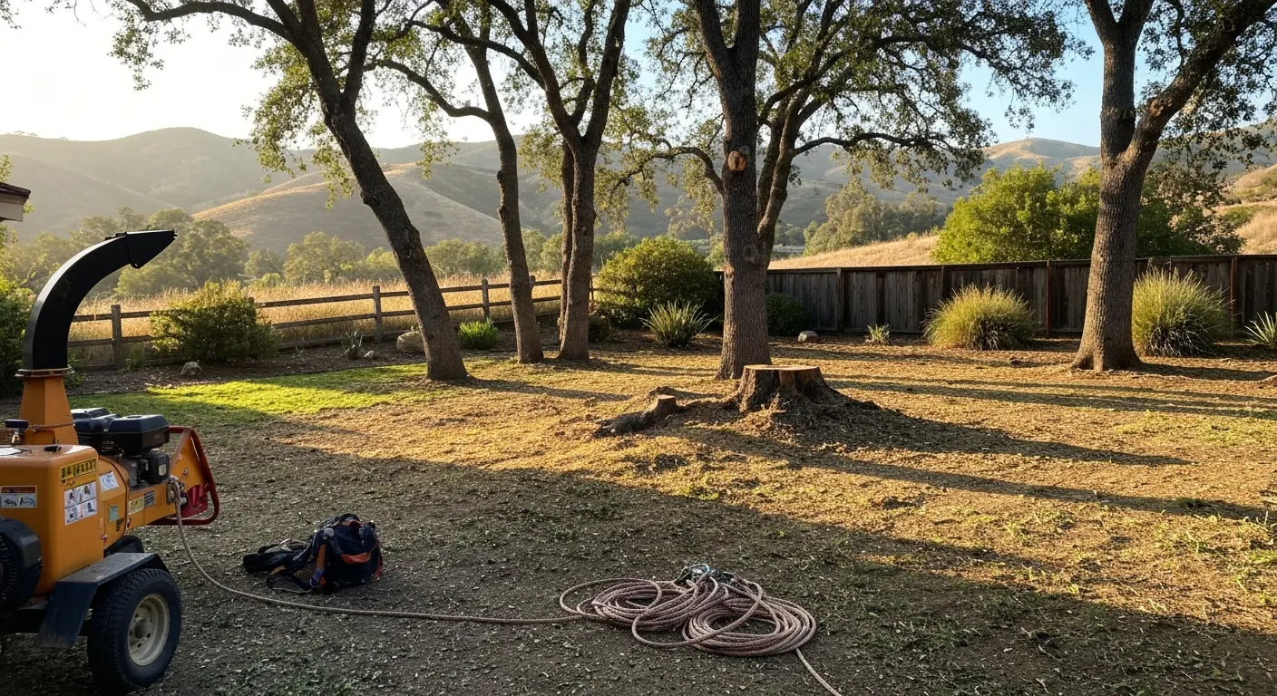 Tree removal in Carmel Valley