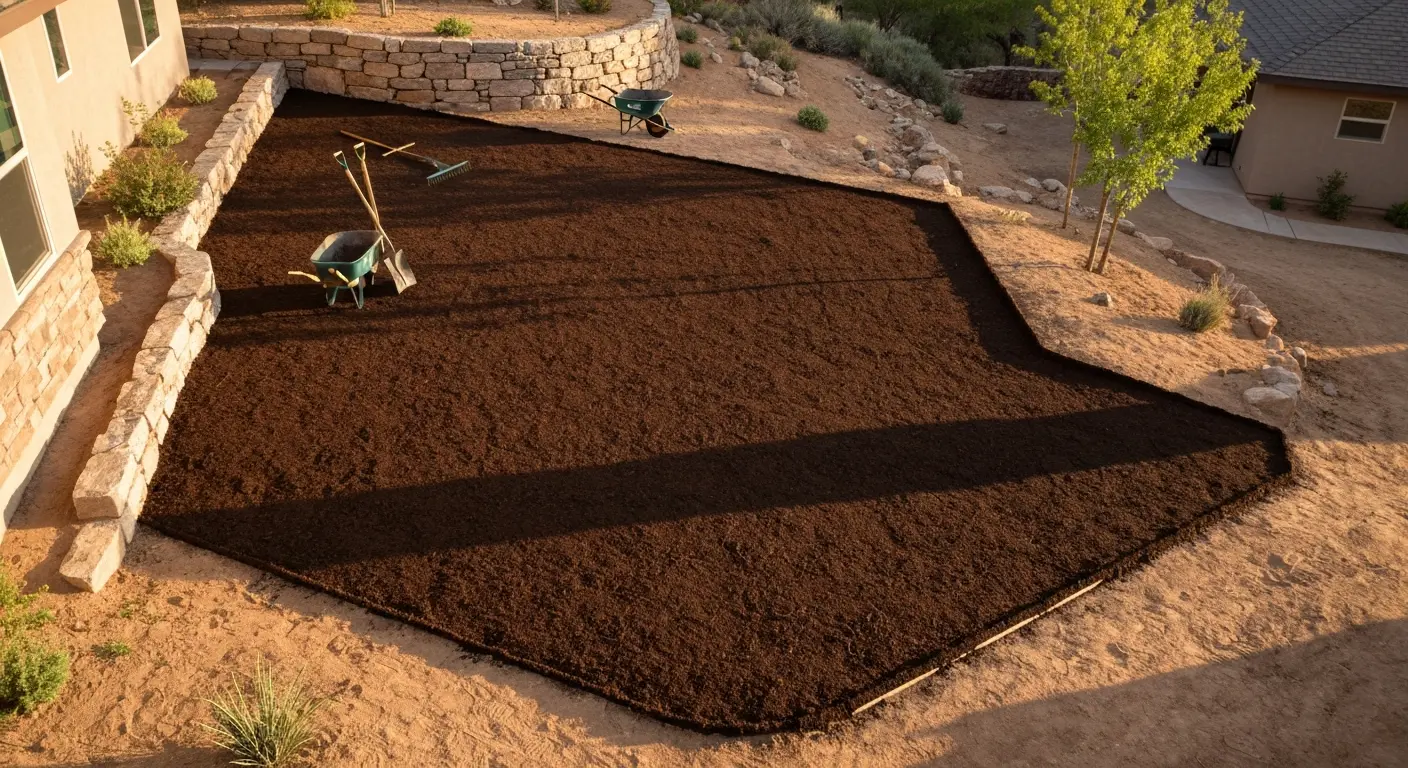 Mulch supply