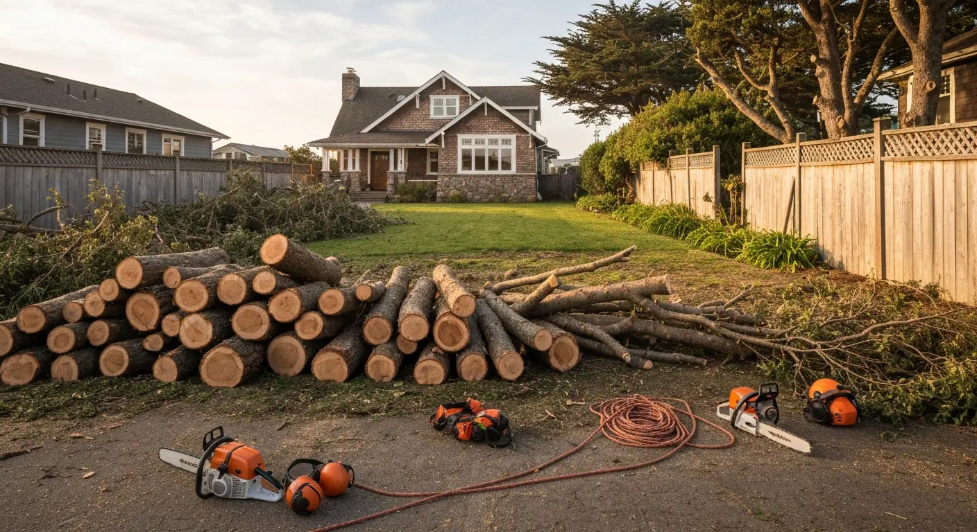 Emergency tree service