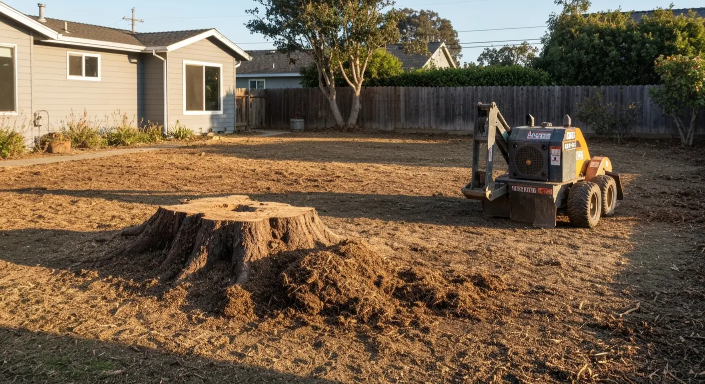 Stump removal and grinding