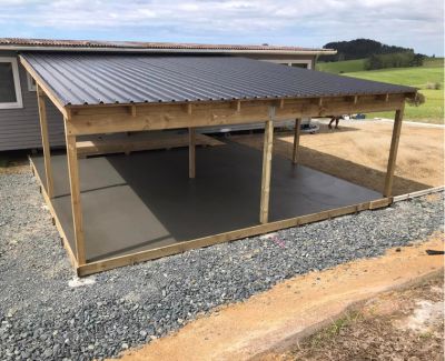 Whangarei Concrete Carport