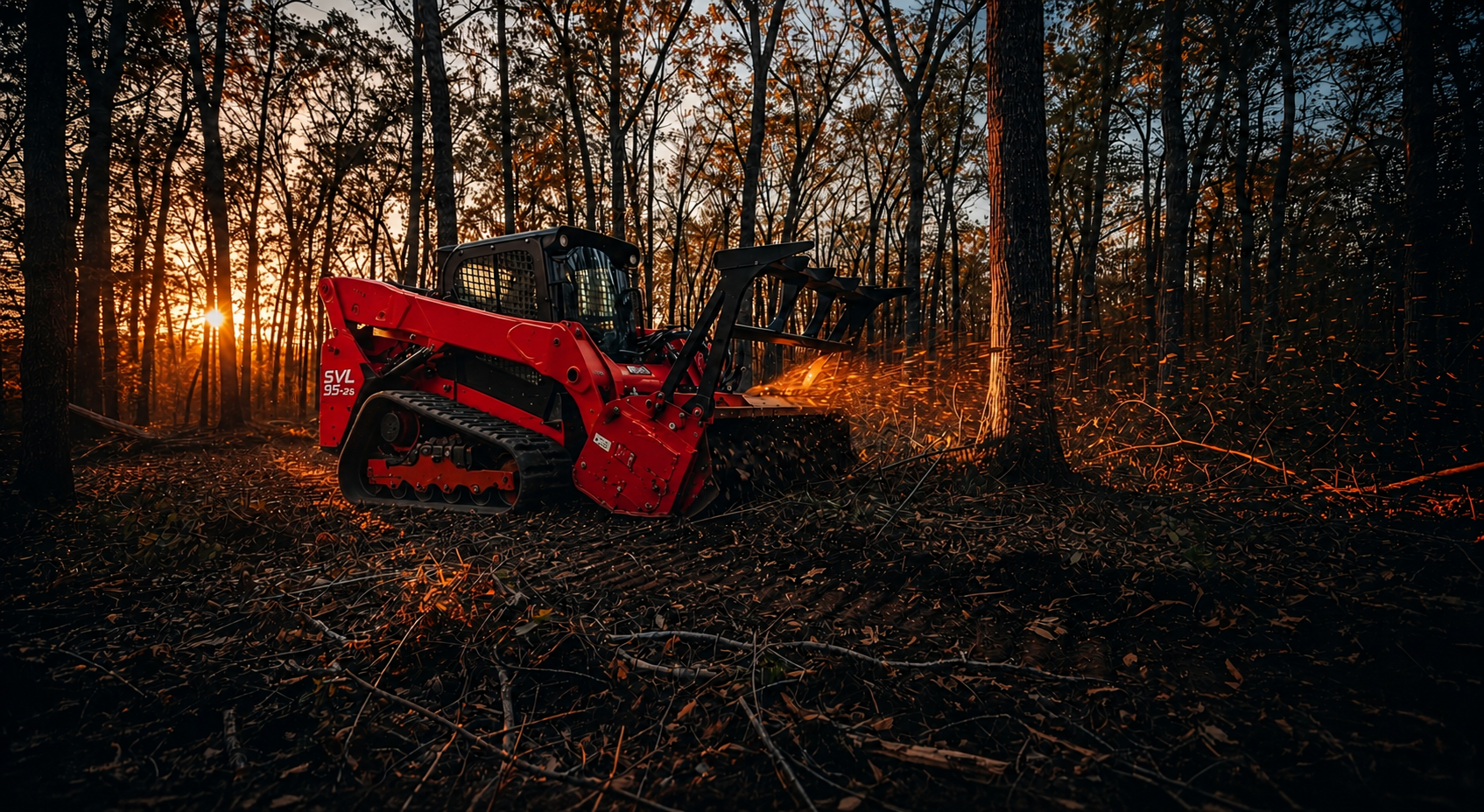 Land clearing equipment