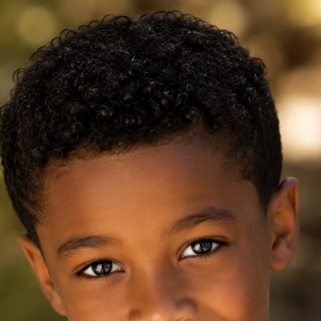 Young boy natural light theatrical headshot in Los Angeles