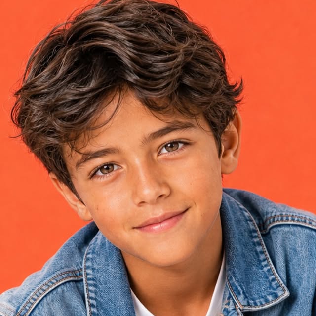 Natural kids headshots in Los Angeles by Julia Mindar