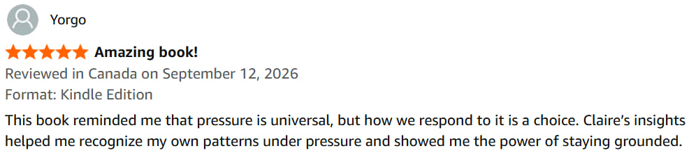 Reader review from Yorgo