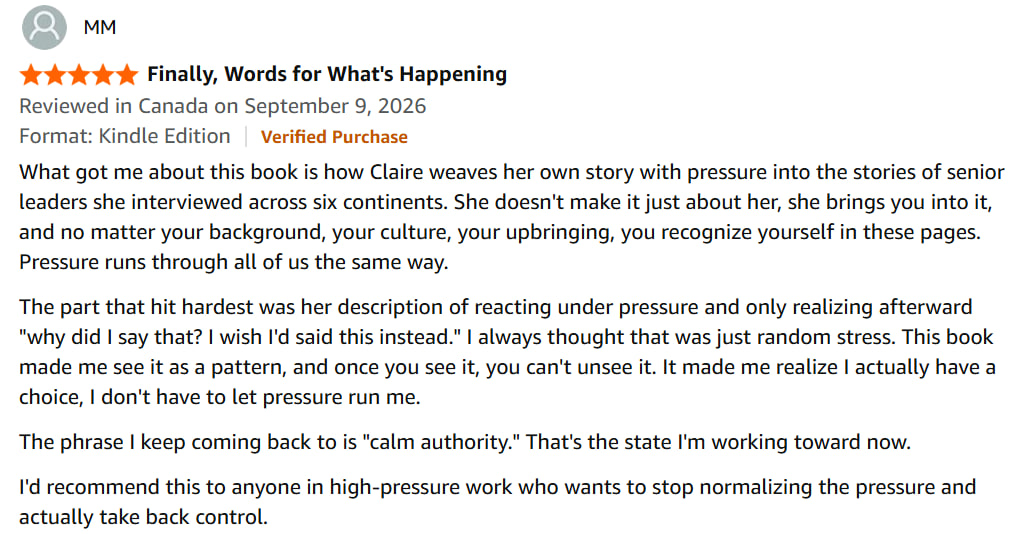 Reader review from MM