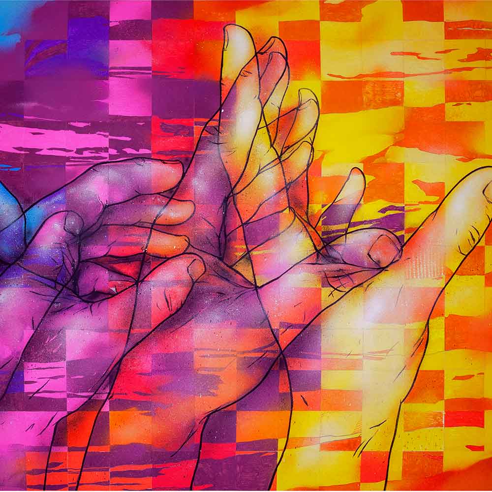 Mosaic Vision collective artwork team activity