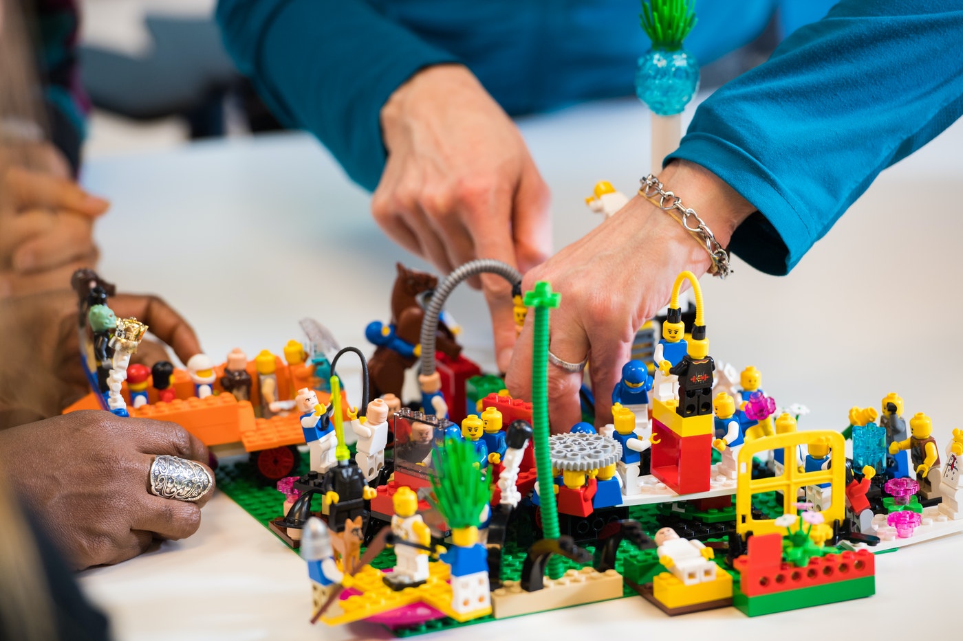 LEGO® SERIOUS PLAY® team building session