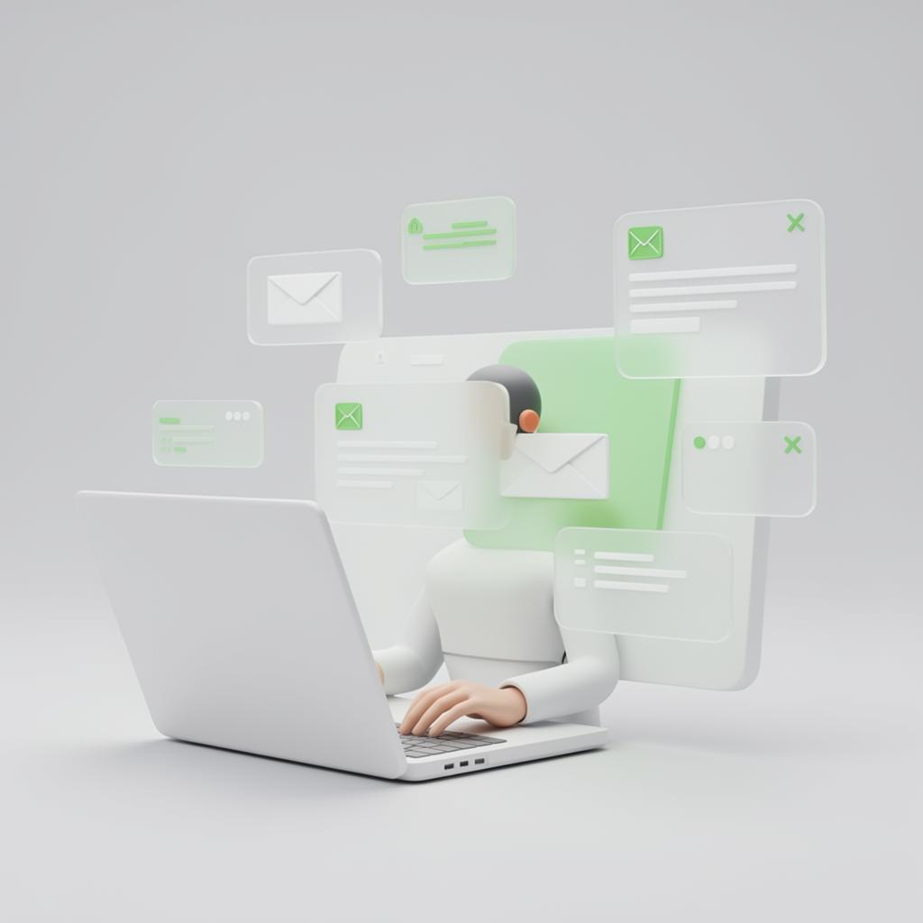 Email Support Illustration