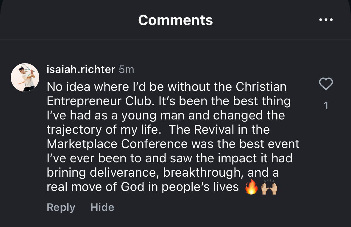 CEC member testimonial