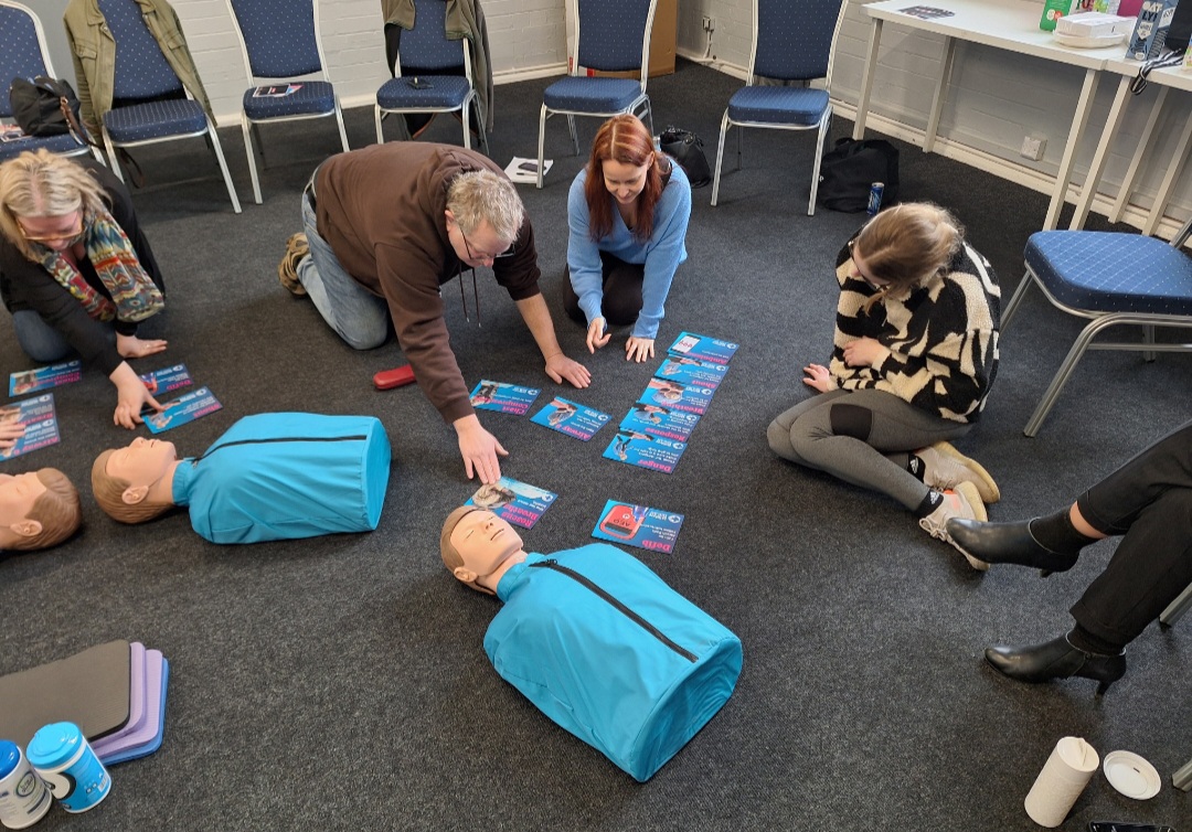 Learning life saving skills with NB First Aid