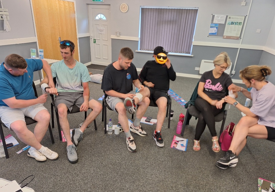 Learning how to save a life with NB First Aid