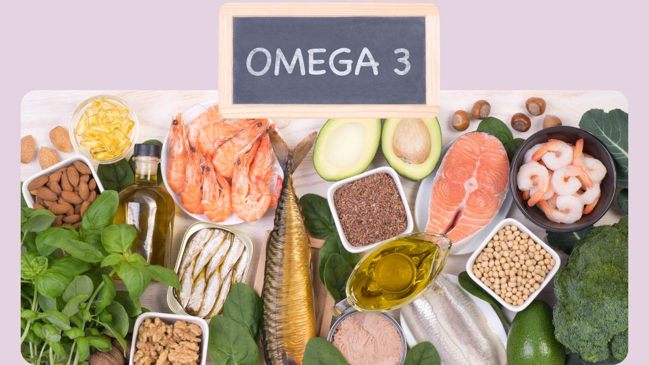 Omega 3 supplements for women over 40. foods for perimenopause symptoms