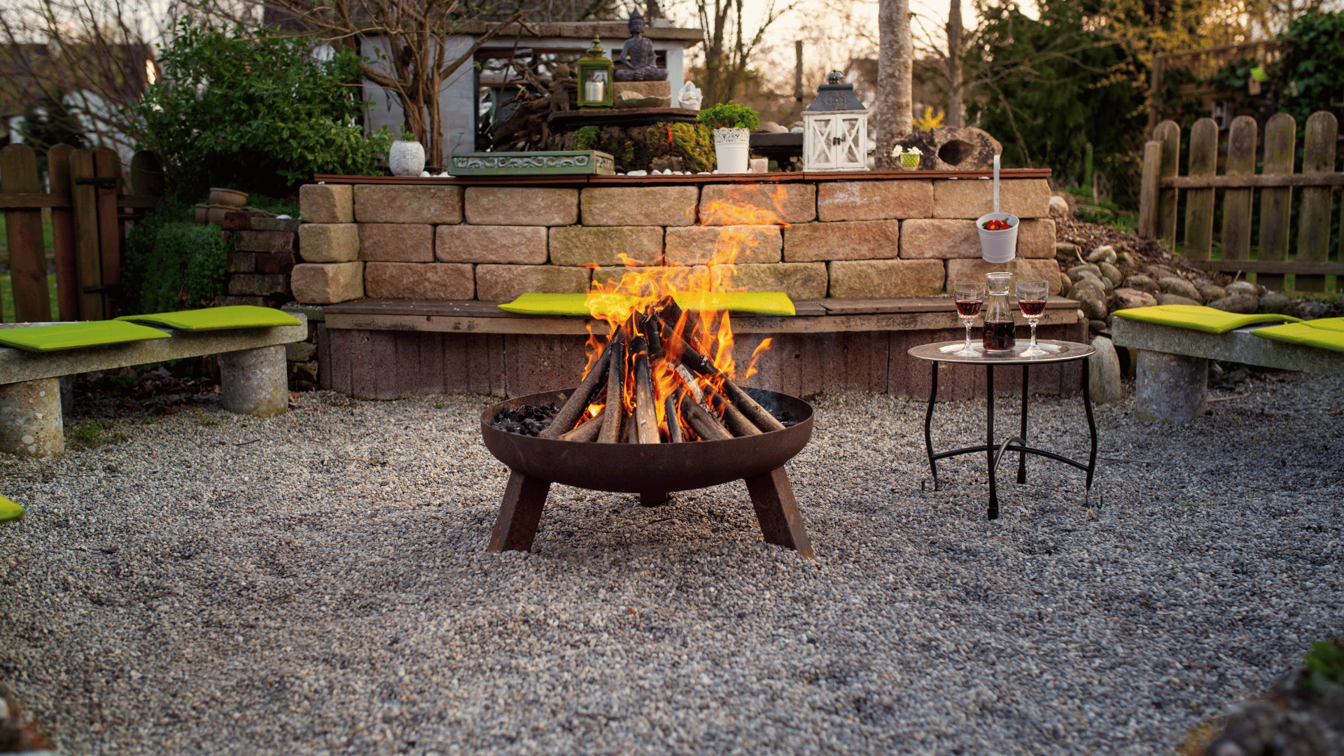Canyon Fire pits