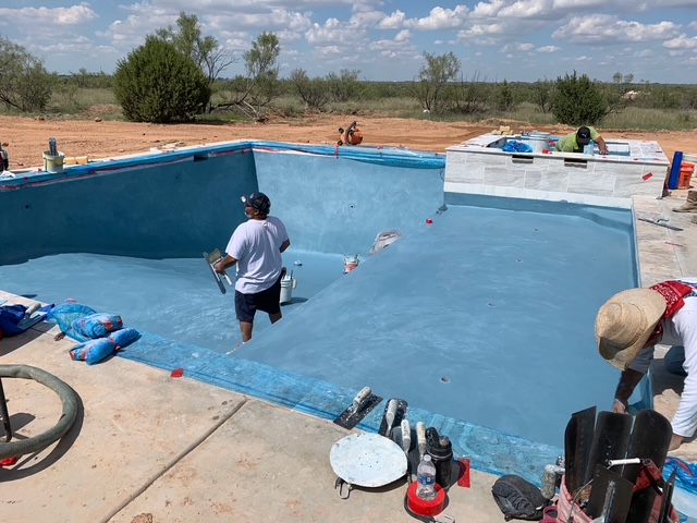  Gunite Pool Building