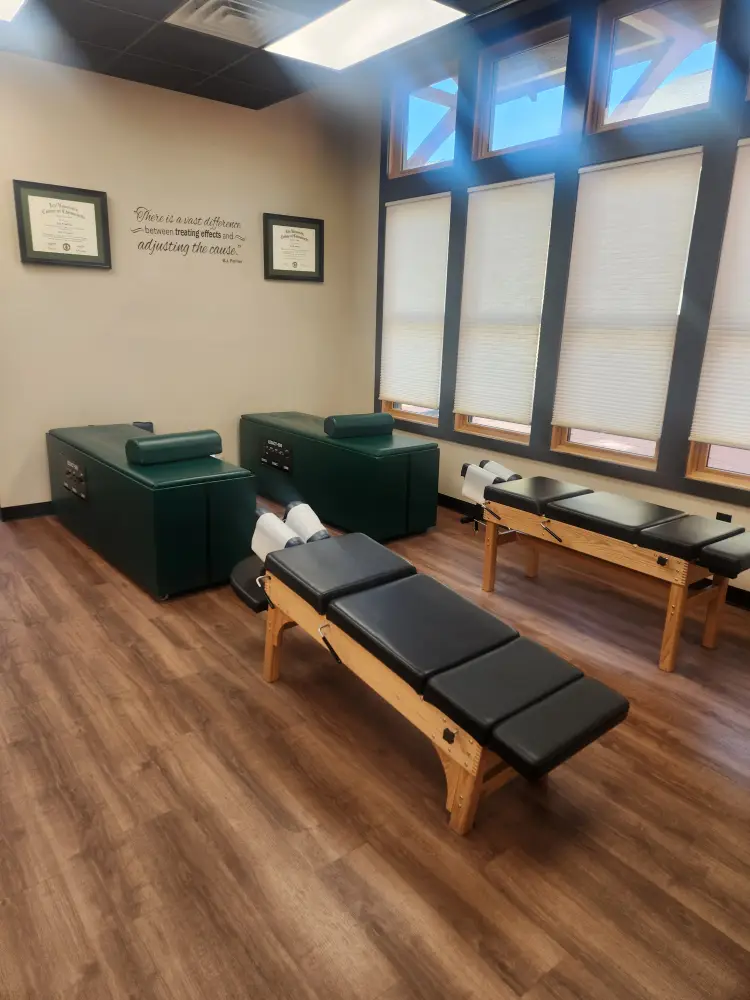 Inside the Healing Path Chiropractic treatment room